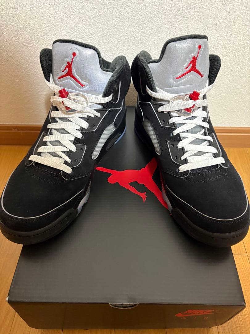 Nike Air Jordan 5 Retro OG \"Black l…