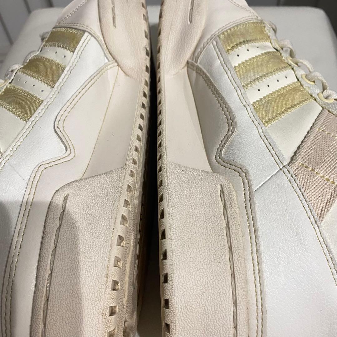 アディダス adidas フォーラム ミッド パーレイ 白 28 オフホワイト