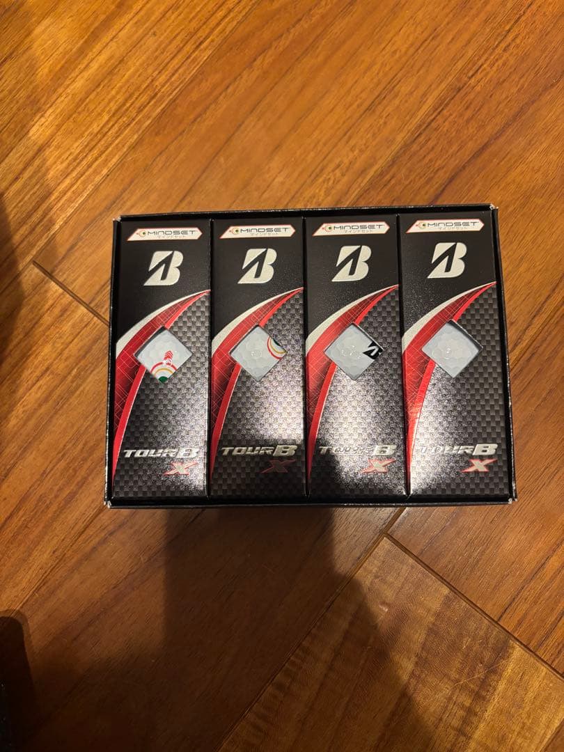 BRIDGESTONE ゴルフボール TOUR B X マインドセット 1ダース