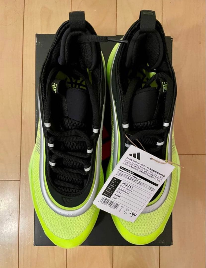 adidas、D.O.N. Issue 6、27センチ