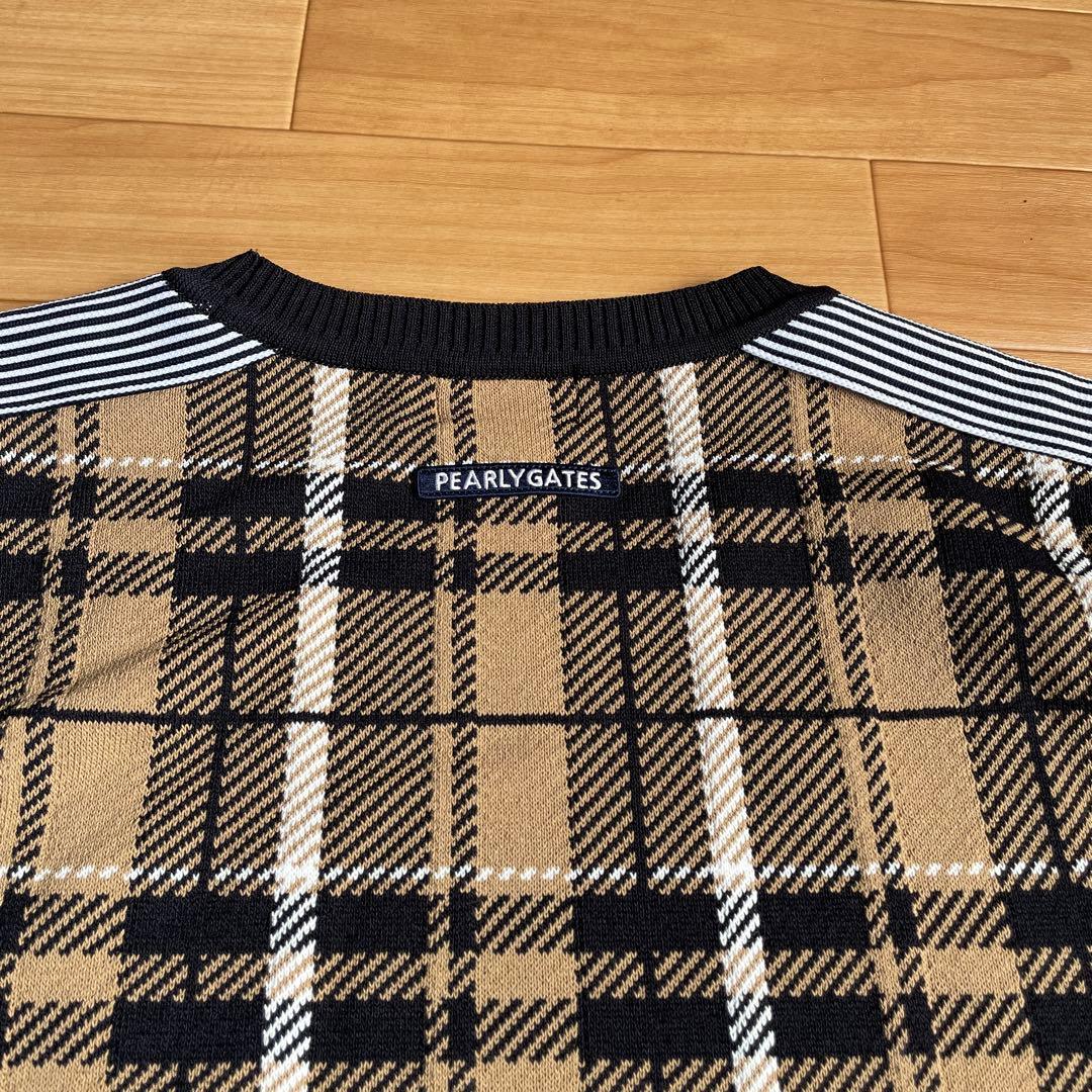 PEARLY GATES クルーネックニットプルオーバー セーター