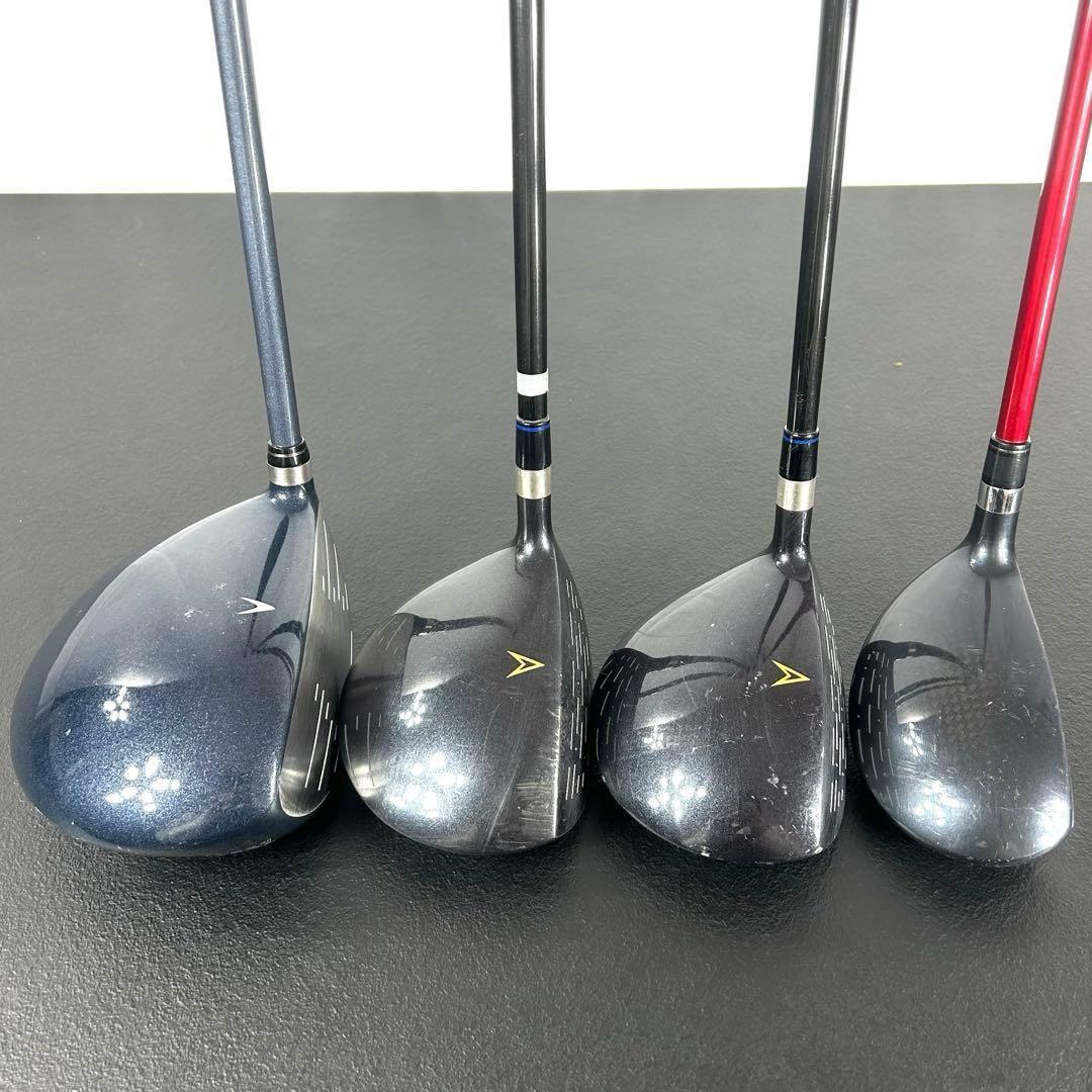 本格派 メンズゴルフクラブ 本 フルセット ゴルフセット お試しセット 初心者向