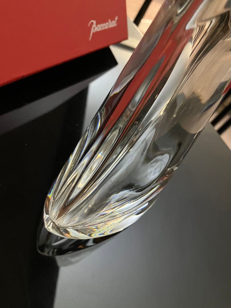 Baccarat メトロノーム　花瓶　花器
