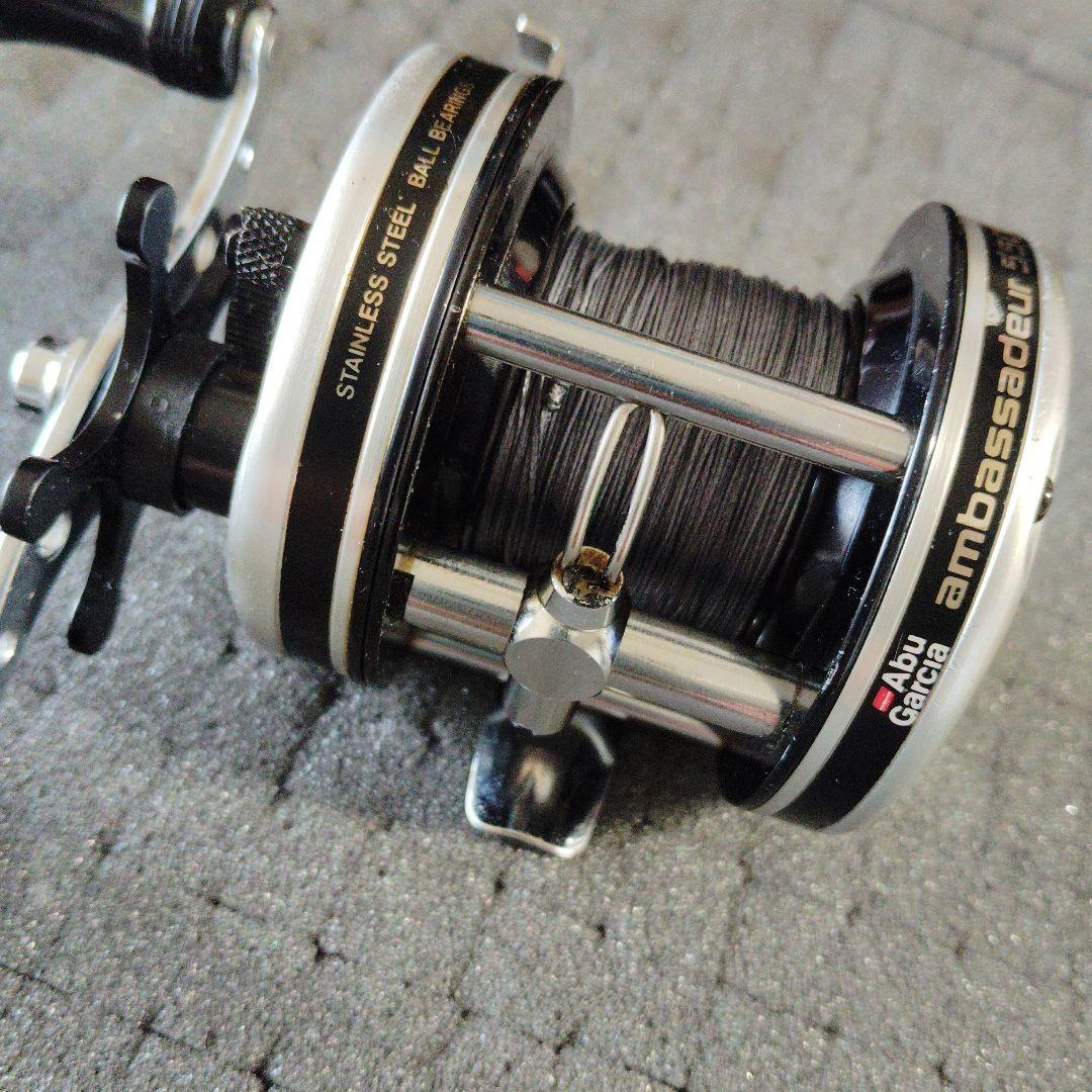 アンバサダー5500C パーミングカップ　パワーハンドル　雷魚　鯰