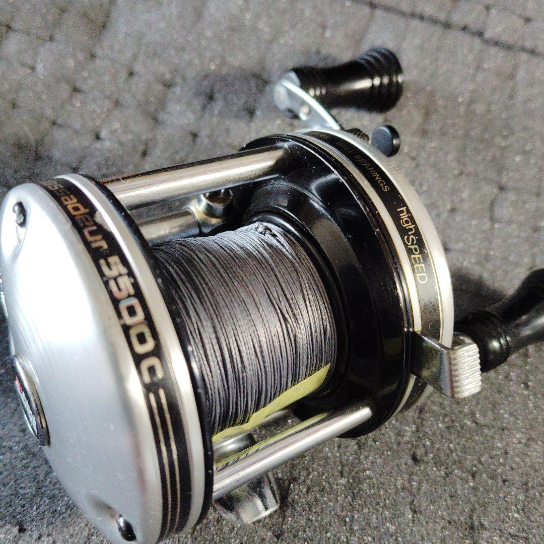 アンバサダー5500C パーミングカップ　パワーハンドル　雷魚　鯰