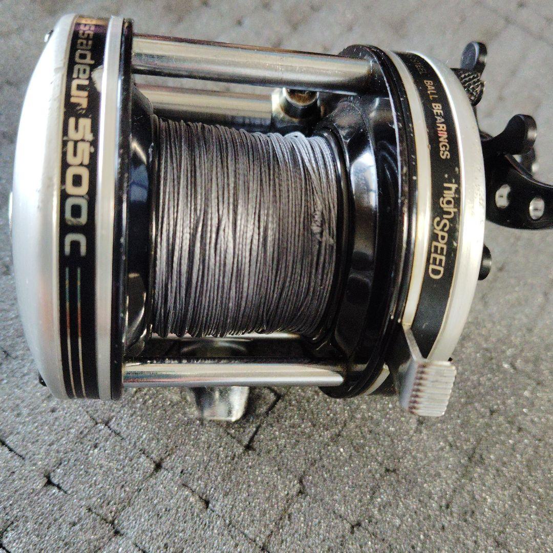 アンバサダー5500C パーミングカップ　パワーハンドル　雷魚　鯰