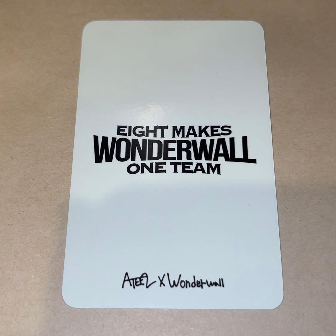 ateez wonderwall 8m1t トレカ　ホンジュン