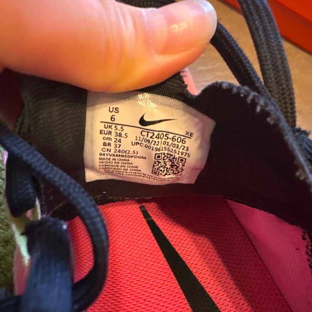 Nike スパイクシューズ ピンク/ブラック