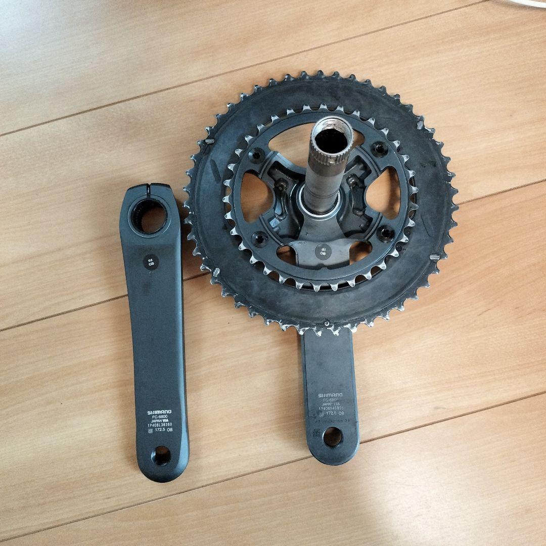 【ジャンク品】SHIMANO ULTEGRA FC-6800 172.5mm