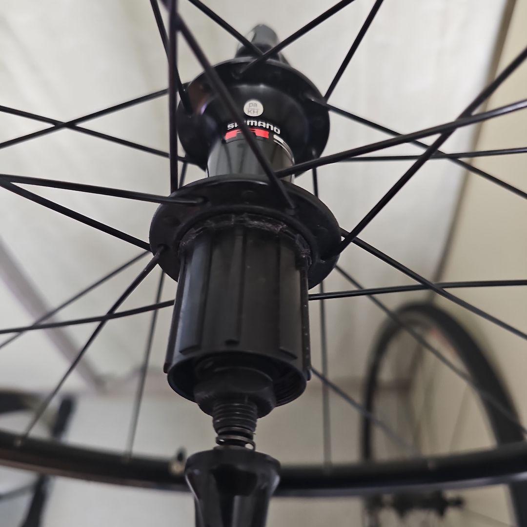 SHIMANO R500中古品 ホイールセット　カバー付き