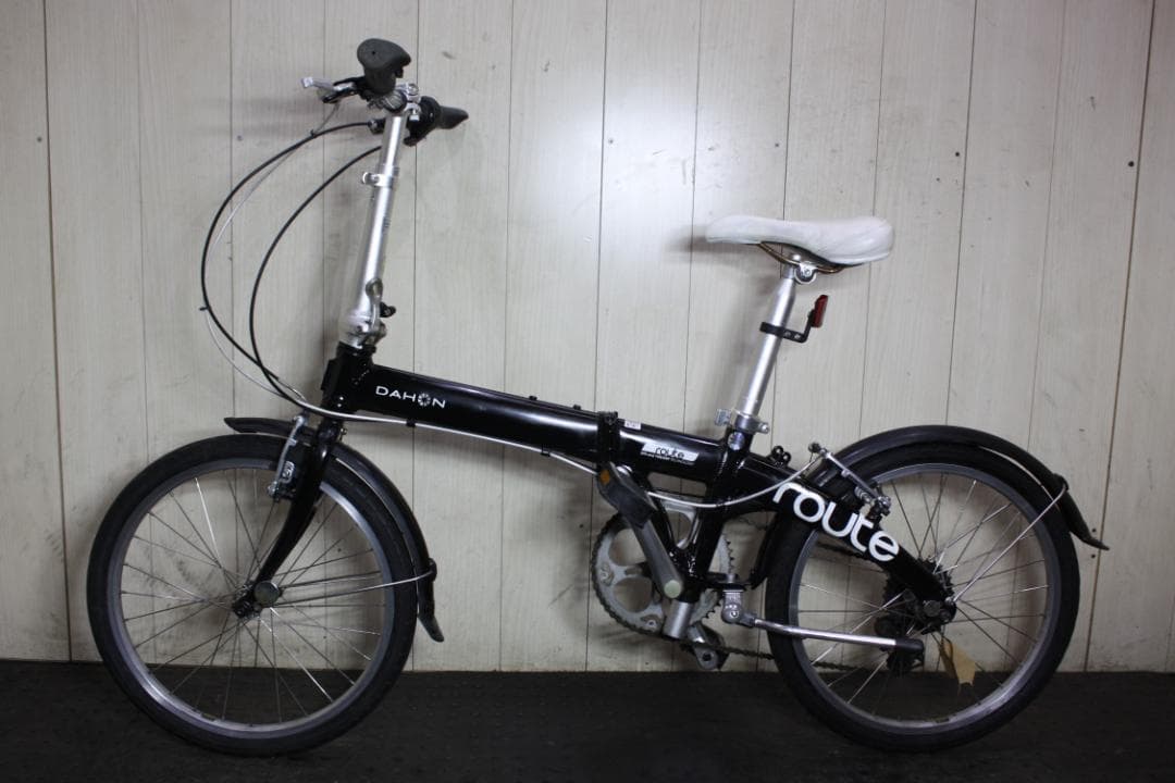 DAHONダホン ROUTE 20インチ アルミ シマノ7段 折り畳み自転車 黒