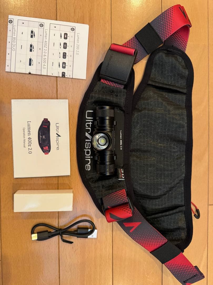 新品未使用UltraAspire ウエストライト LUMEN400Z 2.0