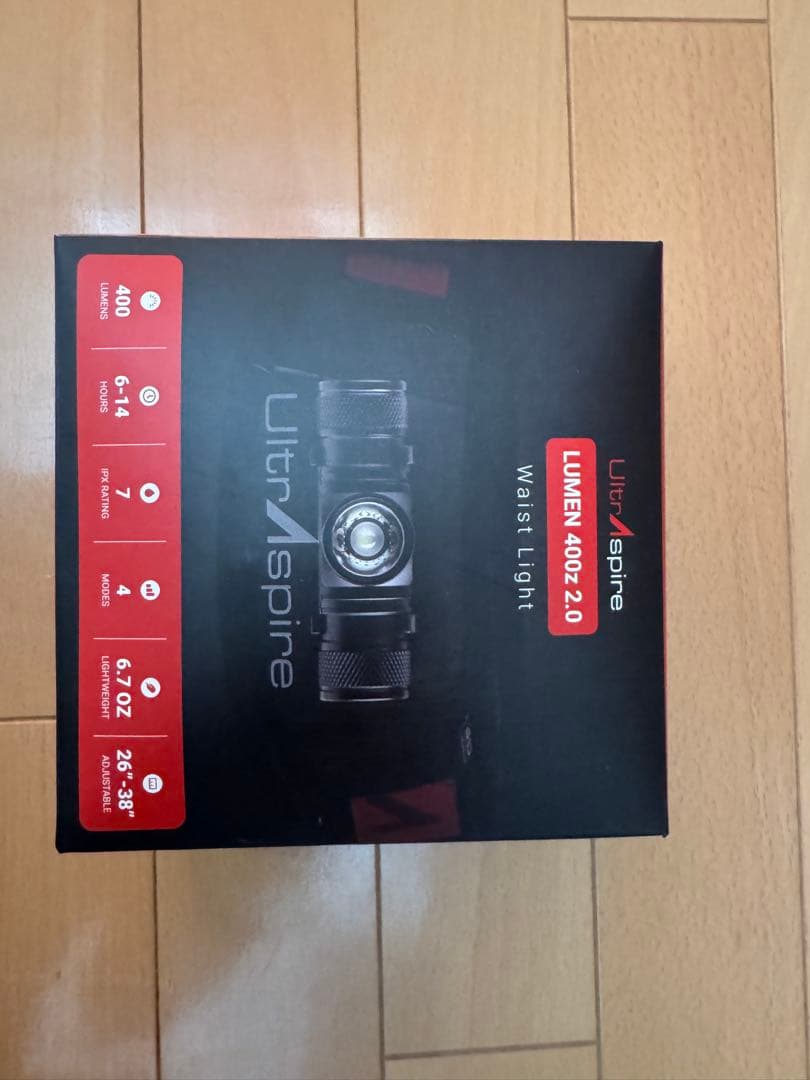 新品未使用UltraAspire ウエストライト LUMEN400Z 2.0