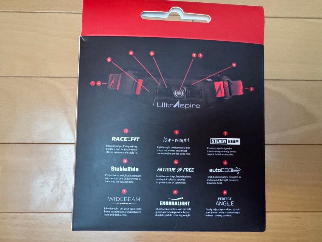 新品未使用UltraAspire ウエストライト LUMEN400Z 2.0