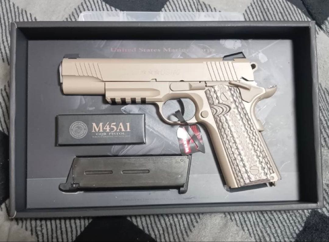 東京マルイ ガスブローバックエアガン M45A1 CQB PISTOL新品未使用