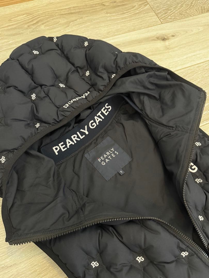 PEARLY GATES フード付きダウンベストサイズ5