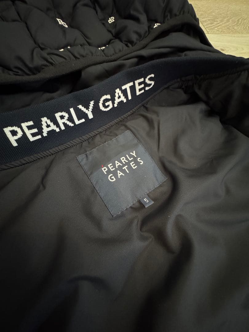PEARLY GATES フード付きダウンベストサイズ5