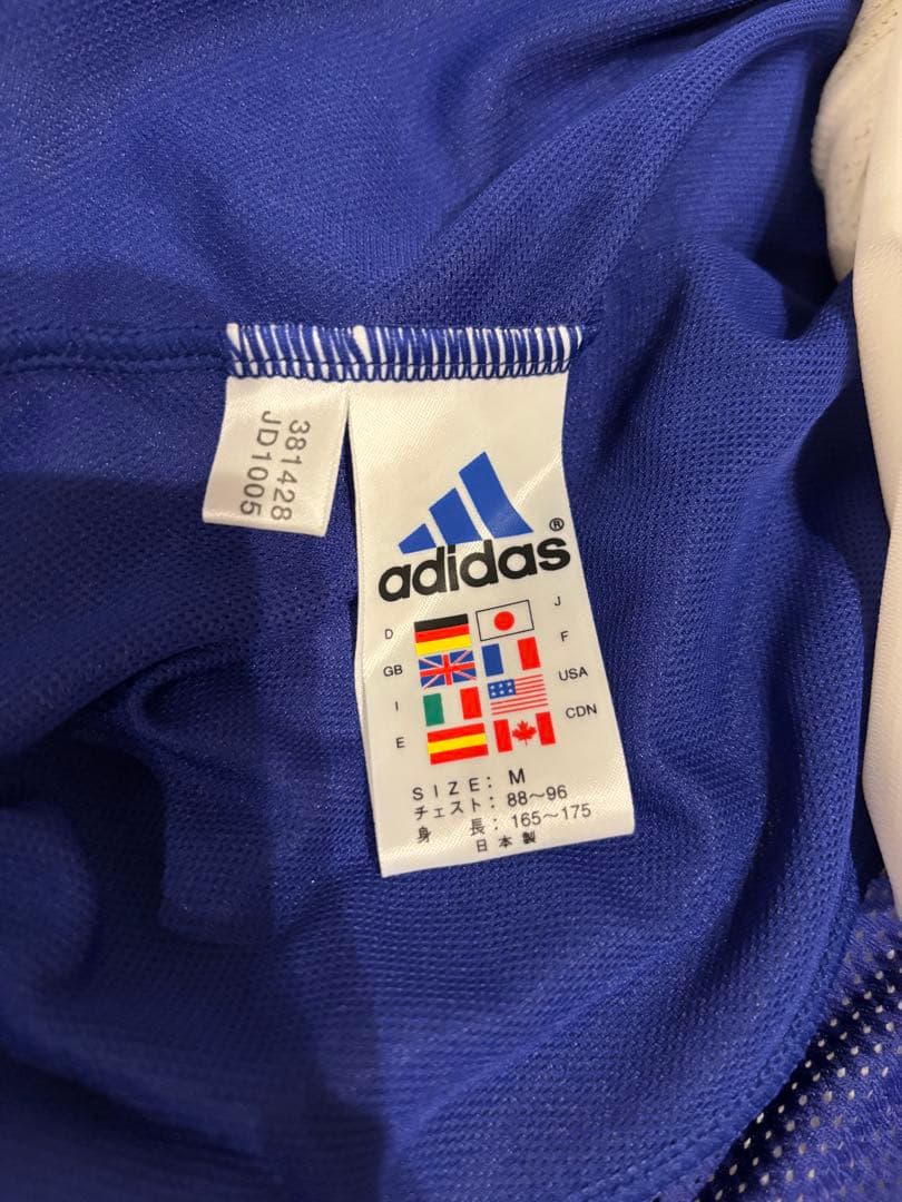 adidas アディダス サッカー日本代表2002ユニフォーム オーセンティック