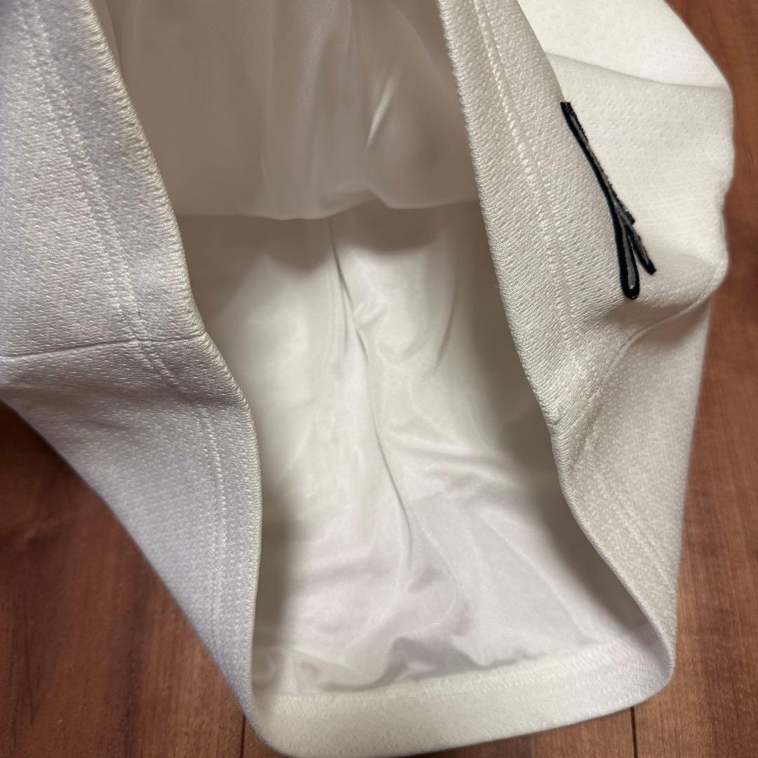 マークアンドロナ　ストレッチ　タイトスカート　ホワイト　サイズ36 美品　春夏秋