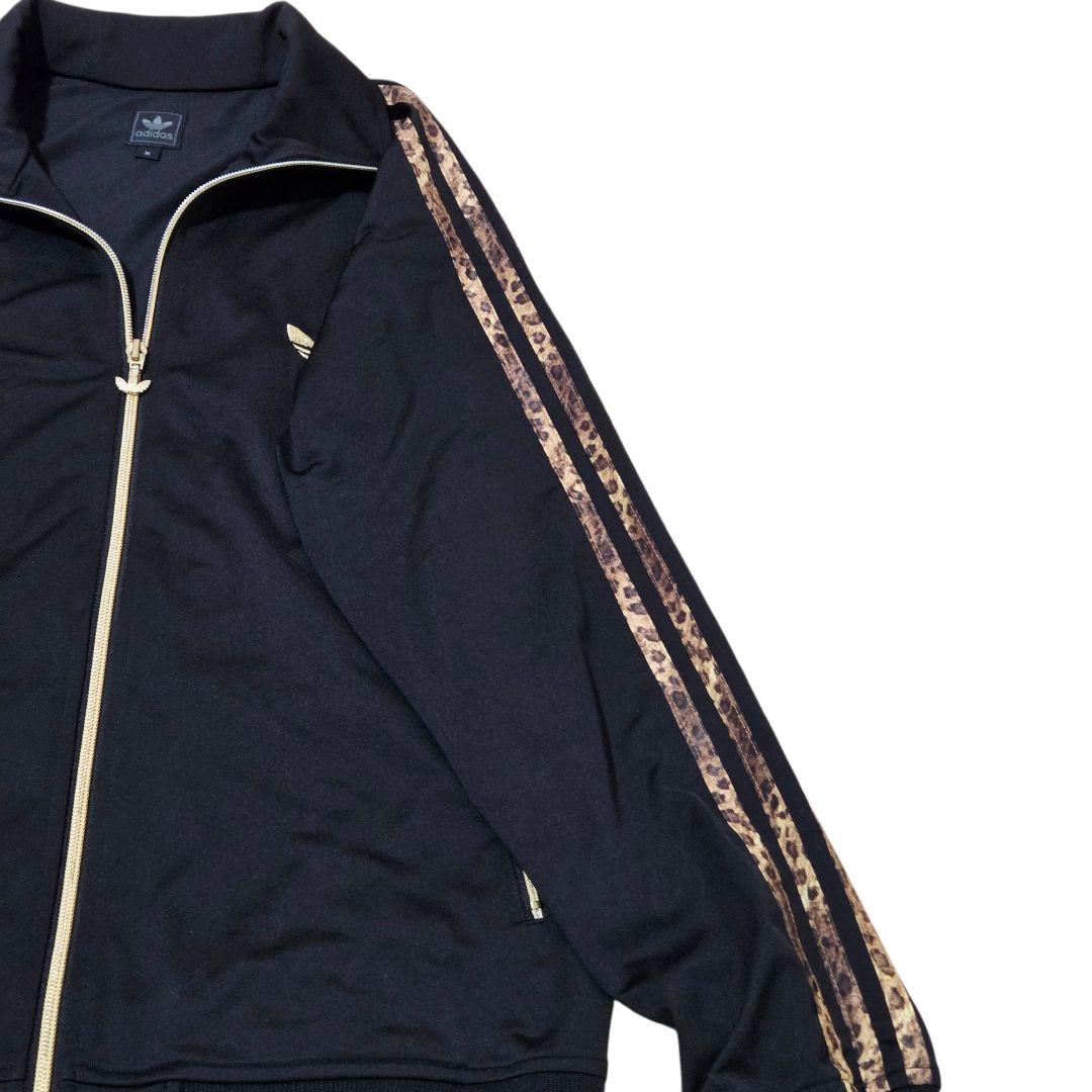 adidas アディダス ジャージ ジャケットヒョウ柄 レオパード Size M