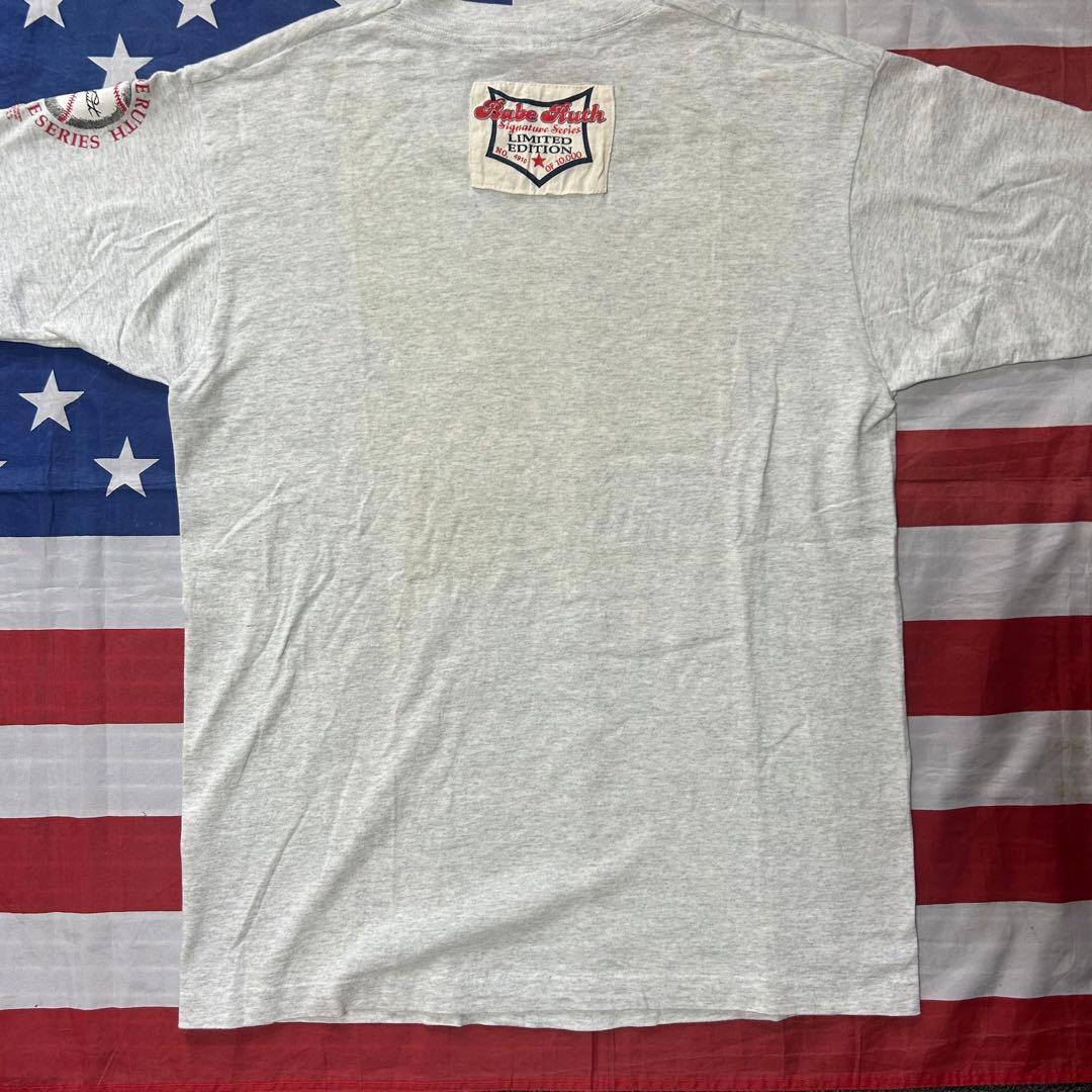ベーブルース&ルーゲーリック 全世界1万着限定Tシャツ シリアルNo.4910