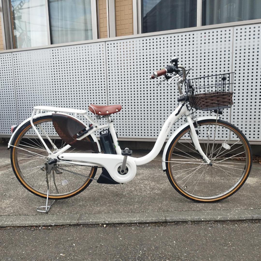 極美品 ヤマハ 電動自転車 PAS With DX 12.3Ah 26インチ