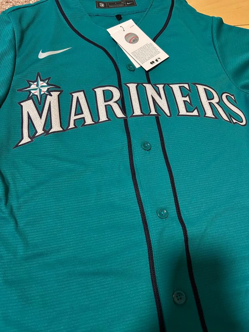 <新品>NIKE シアトル・マリナーズ　リミテッドユニフォーム S オルタネイト
