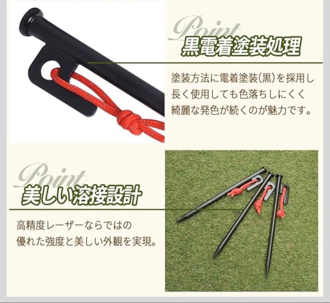 【値下げ中】【手渡し】ロゴス ほぼ新品 テントセット オプション、スチールペグ付