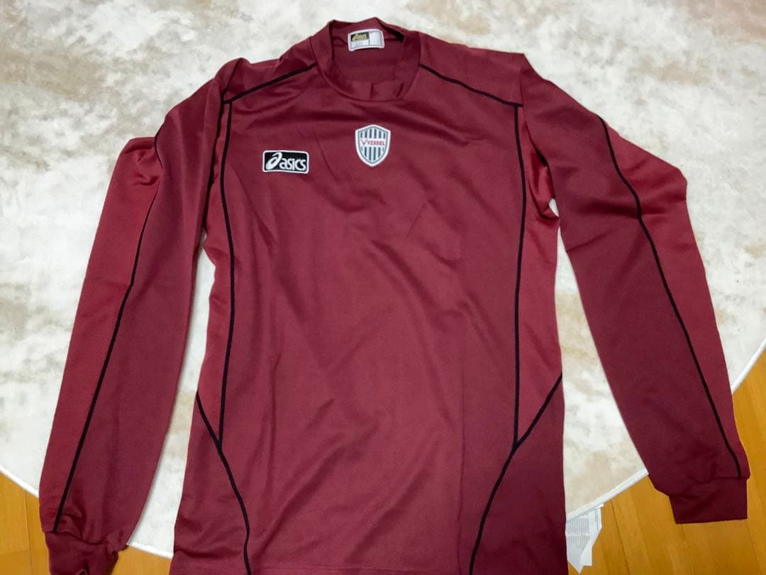 VISSEL asics 選手用サッカー シャツ　長袖4枚　半袖1枚