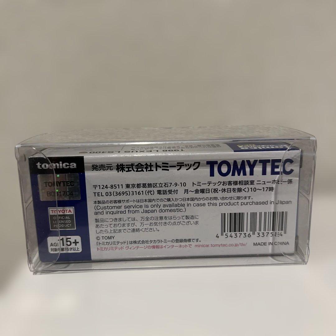 香港限定 トミカリミテッドヴィンテージネオ LEXUS LS400 1998