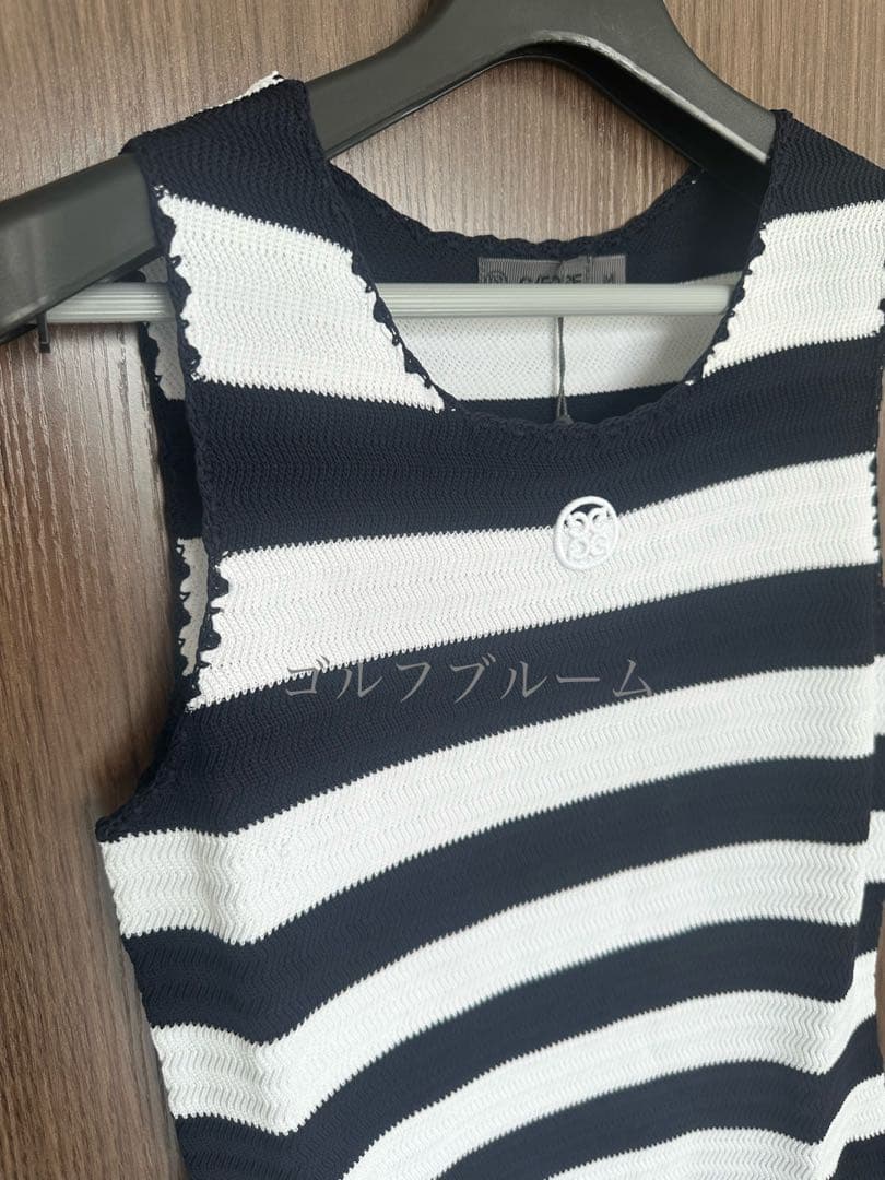 ☆新作☆新品未使用G/FOREジーフォア　ストライプニットドレス　sizeM