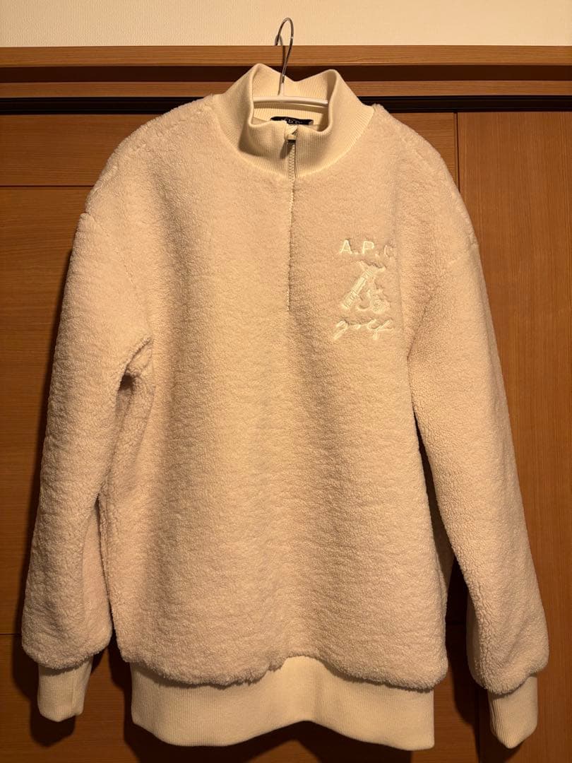 A.P.C. GOLF ボアジャケット ハーフジップ　美品　冬用　アウター