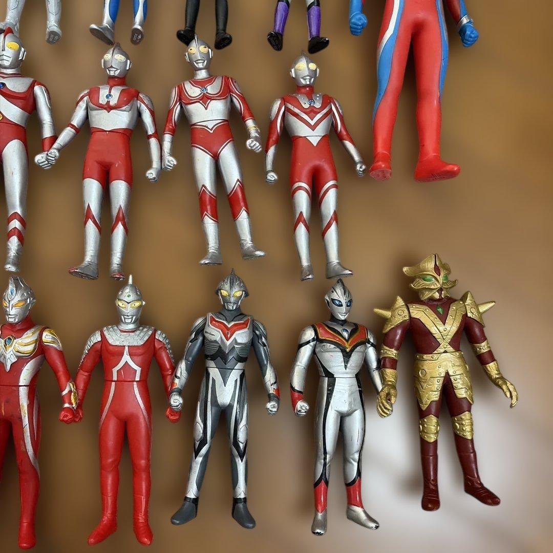 ウルトラマン　ソフビ　セット　まとめ　53個　フィギュア　50個以上
