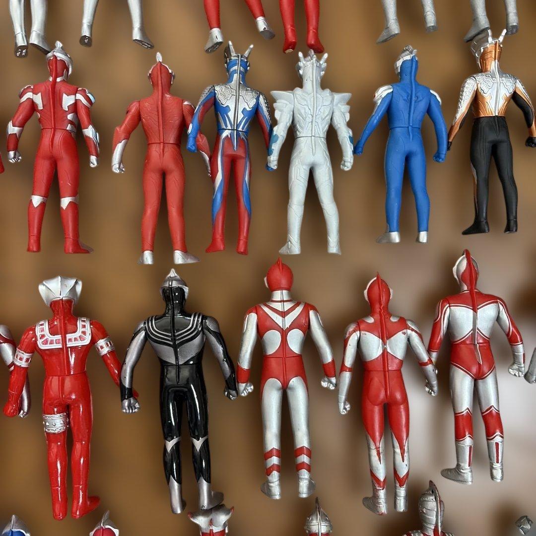 ウルトラマン　ソフビ　セット　まとめ　53個　フィギュア　50個以上