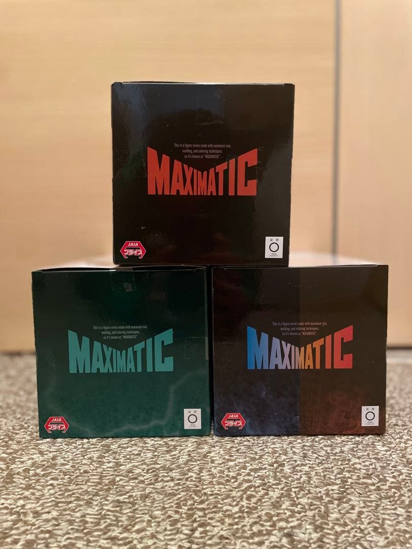 僕のヒーローアカデミア MAXIMATIC 緑谷 爆豪 轟 フィギュアセット