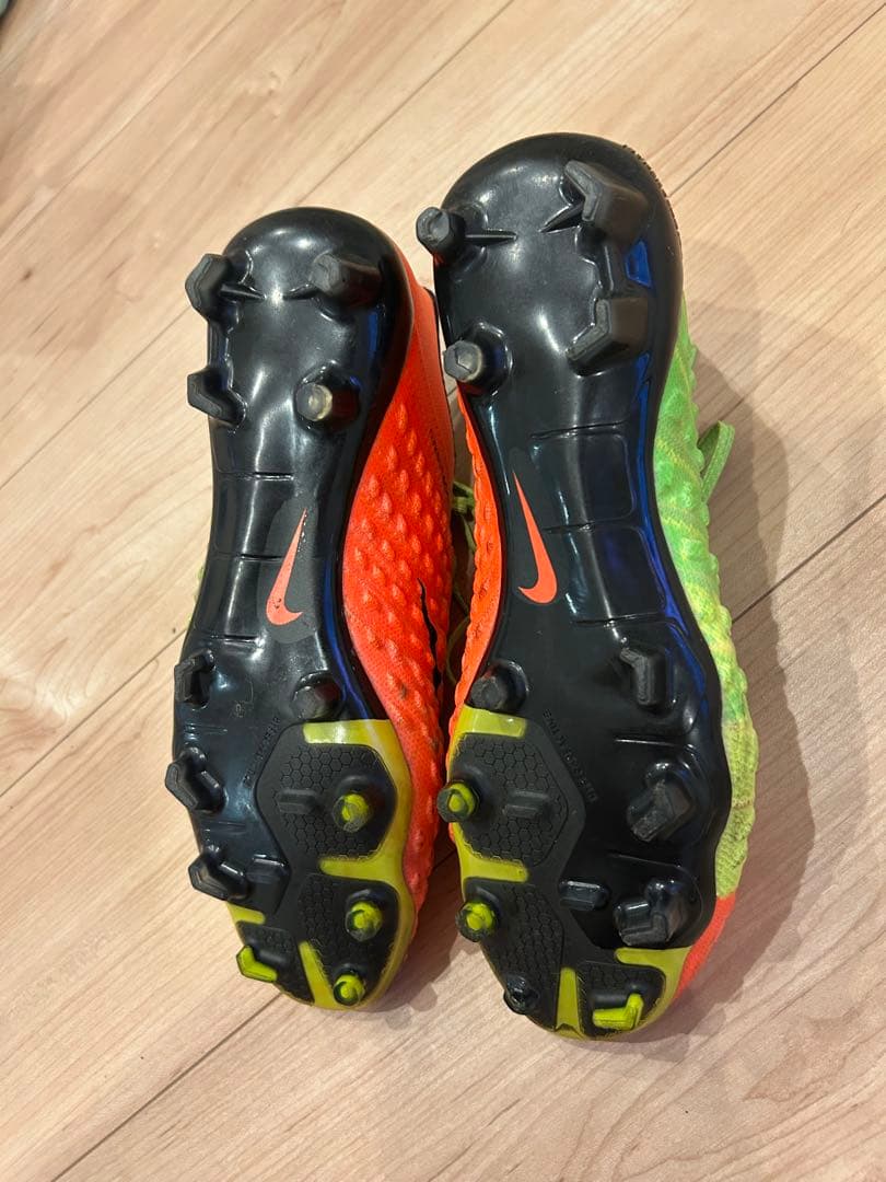 Nike Hypervenom サッカーシューズ オレンジ/グリーン