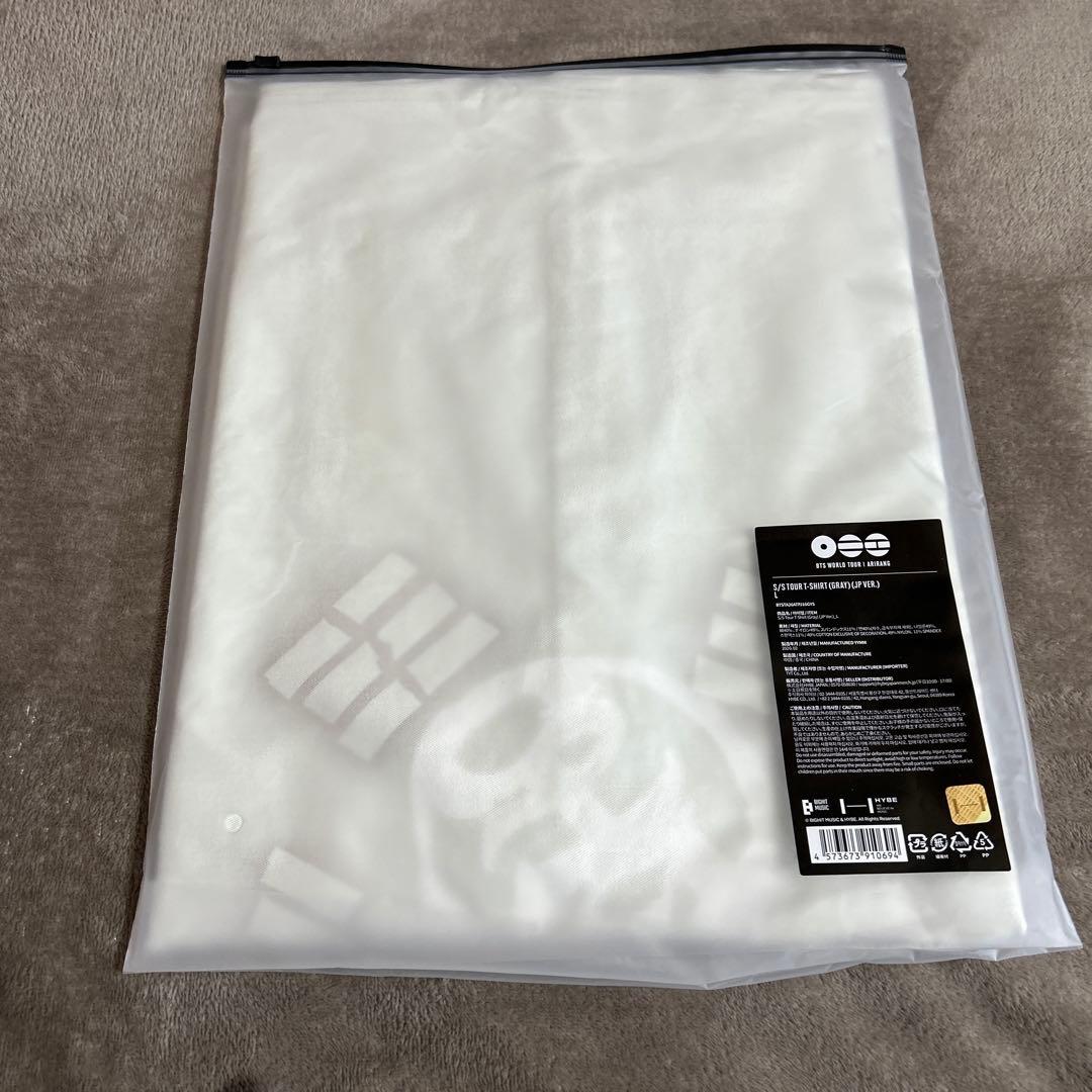 BTS ARIRANG アリラン Tシャツ Gray JP ver Lサイズ
