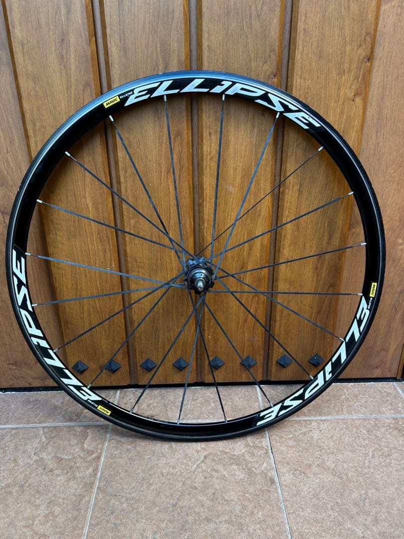 mavic ellipse リア　コグ付き　ピストバイク　ホイール