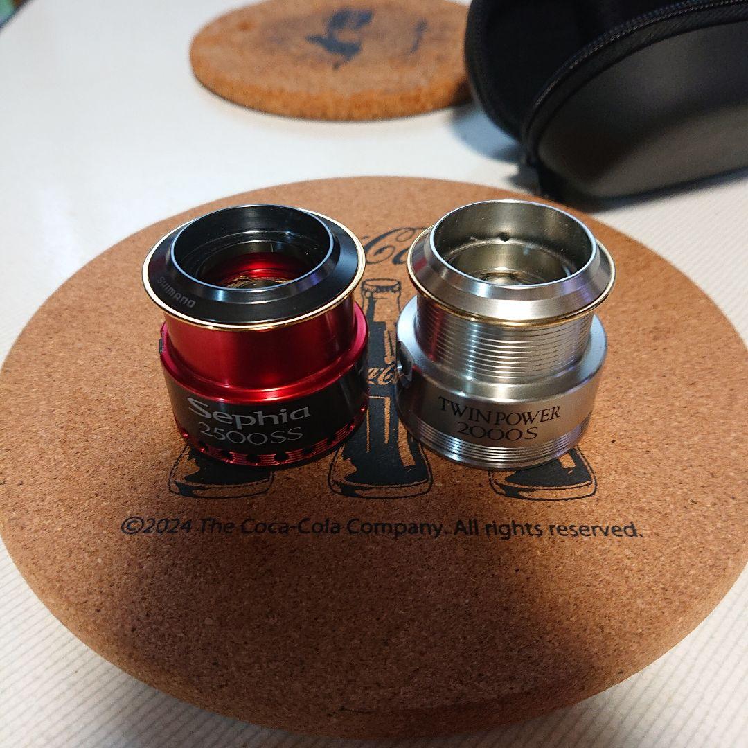 [希少品]06セフィア2500SS スプール[ケース付き]