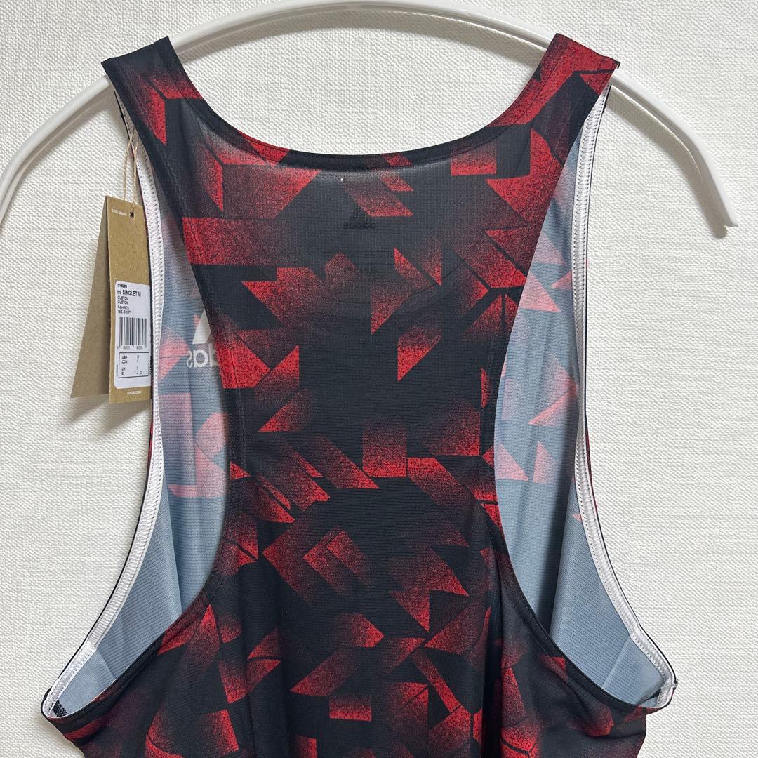 【未使用】adidas シングレット　アディゼロ　ビッグサイズ　O