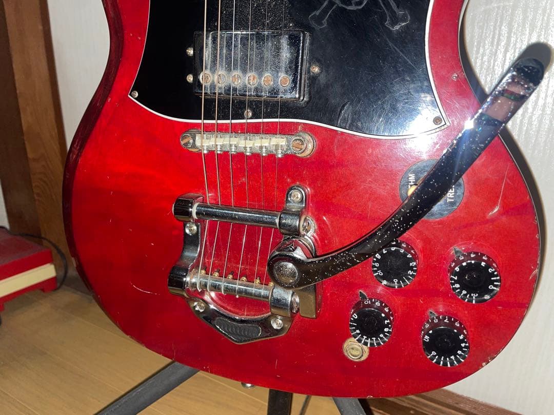 【希少】TEISCO ビザールギター SGタイプ