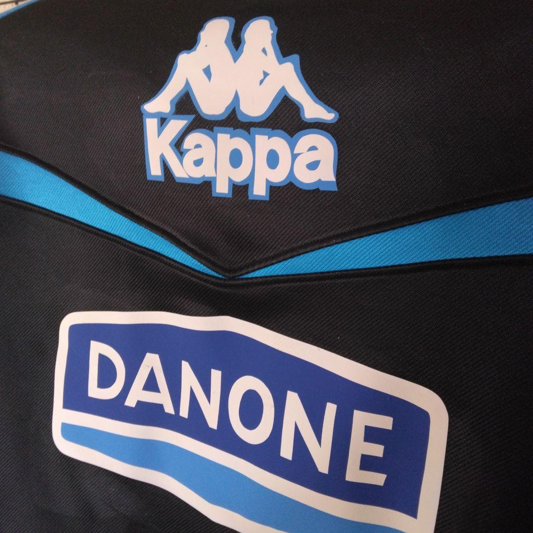 92/94Kappa Juventus ジャージセット ブラック/ブルー2L/L