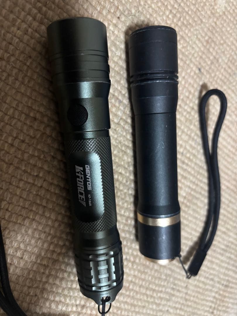 GENTOS 懐中電灯 2個セット