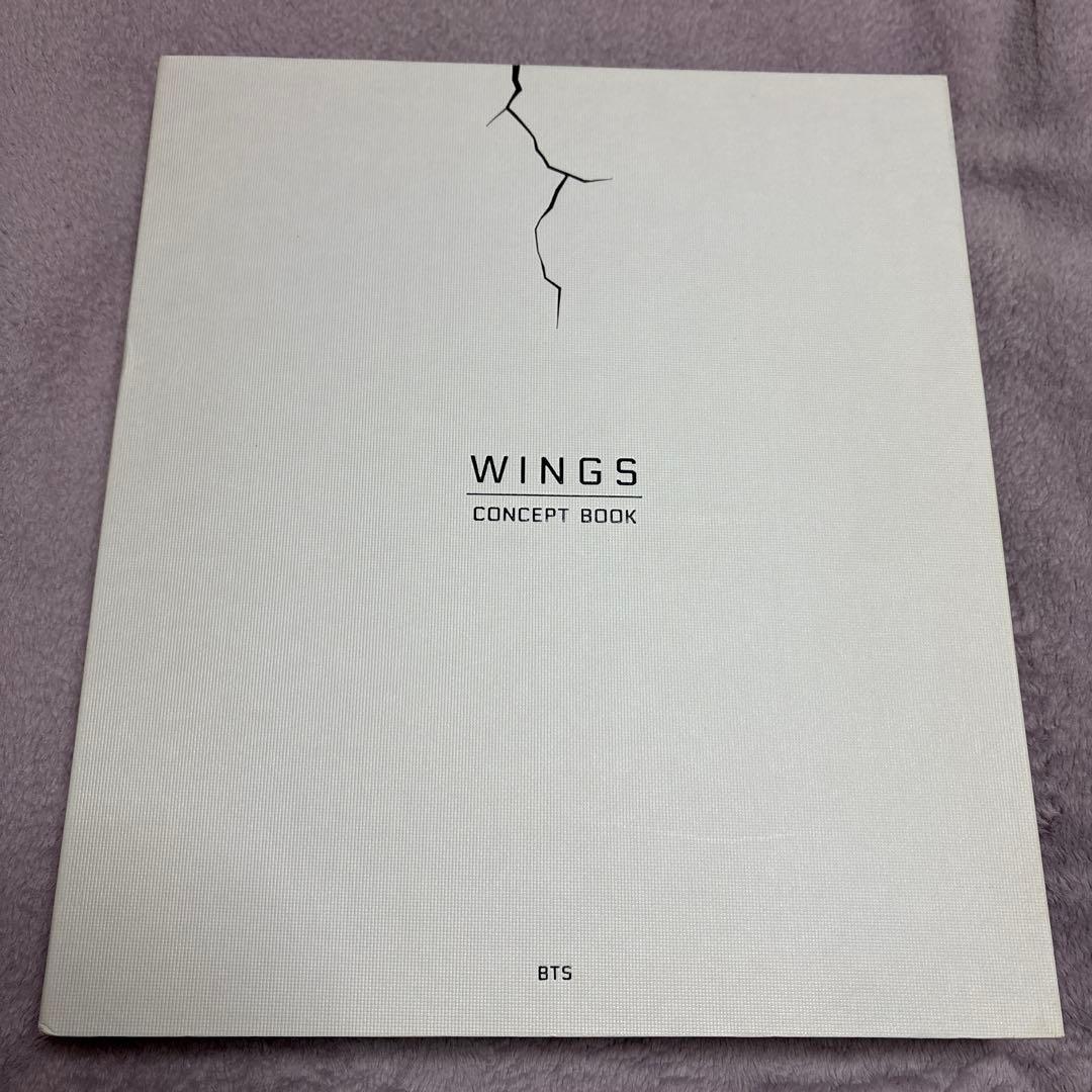 BTS WINGS CONCEPT BOOK ポストカード付き