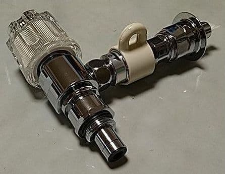 新品 TOTO EDUB300E5R（R）分岐金具（2ハンドル・単水栓用）