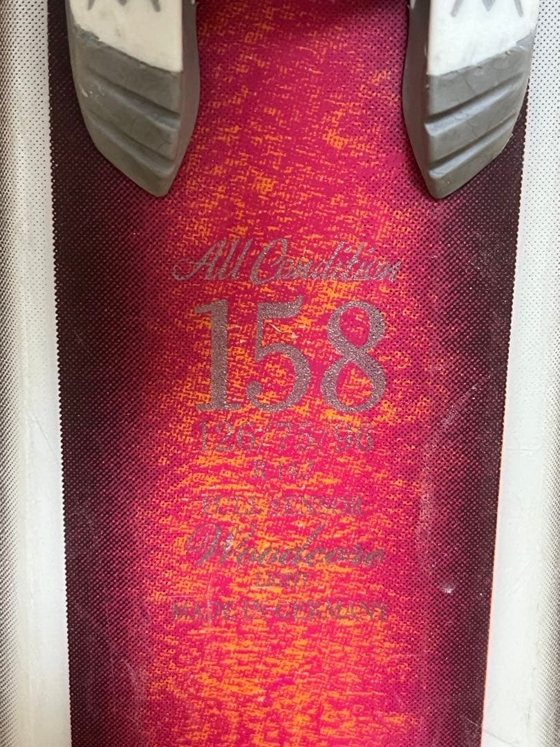 VOLKL フォルクル スキー板 セット 158cm レディース カービング