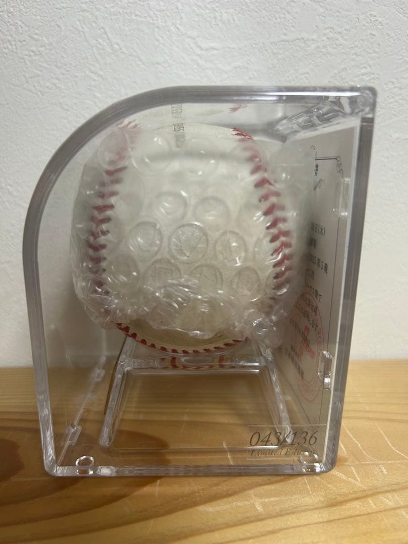 日本シリーズ2025 第5戦 実使用球 試合球 NPB甲子園 ボール 日本一