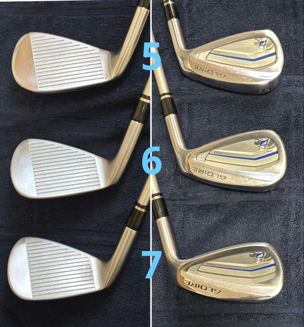 【美品 レア】グローレF2 5-P TaylorMadeカスタム MCI70 S