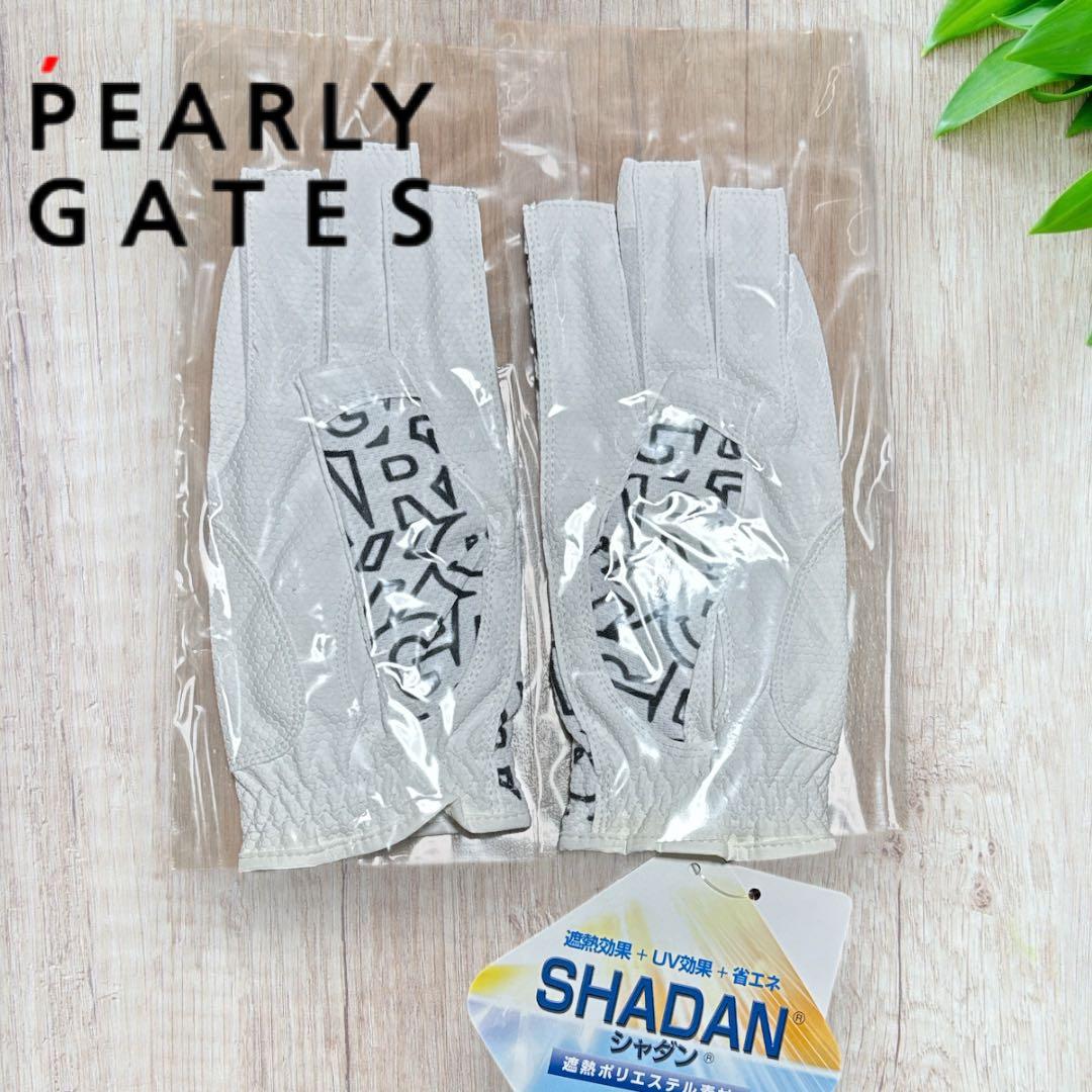PEARLY GATES❣️ゴルフグローブ SS 遮熱 UV 省エネ ネイルスルー
