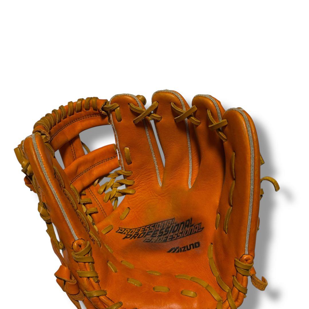 人気品！ MIZUNO PROFESSIONAL ミズノ プロフェッショナル 橙